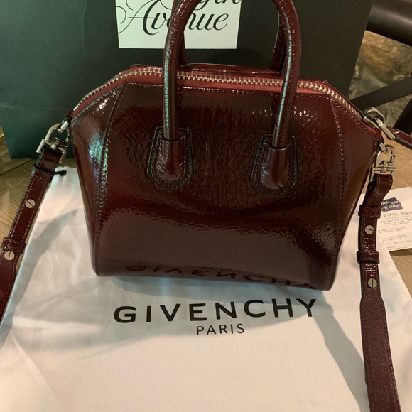 Givenchy Ox Blood Red Antigona Mini Satchel  *BNWT - Picture 2 of 5